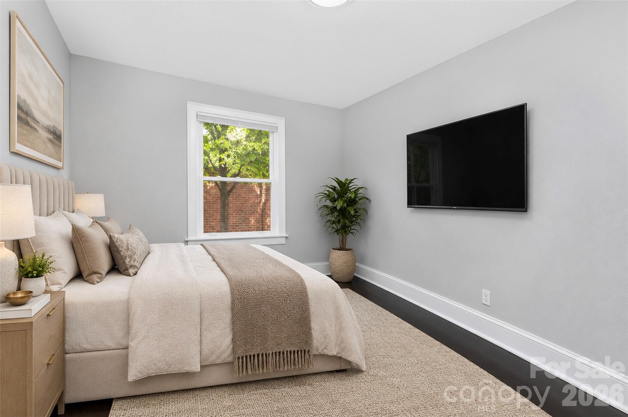 Bedroom 3 (Virtually Staged) - 2304 Kennesaw Drive, Charlotte