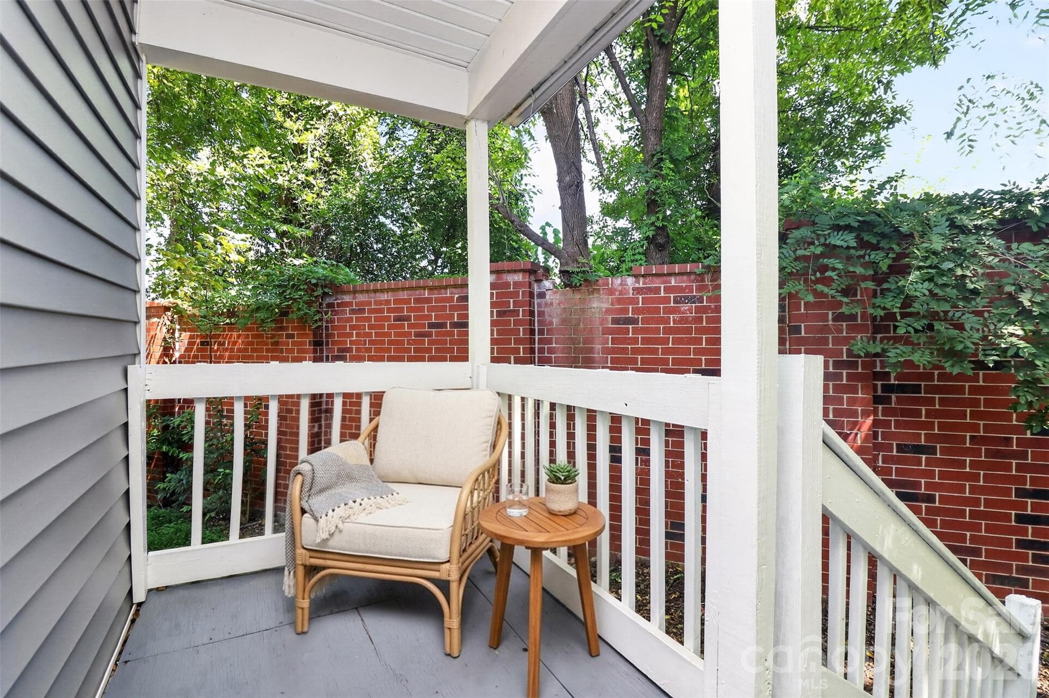 Back Porch (Virtually Staged) - 2304 Kennesaw Drive, Charlotte