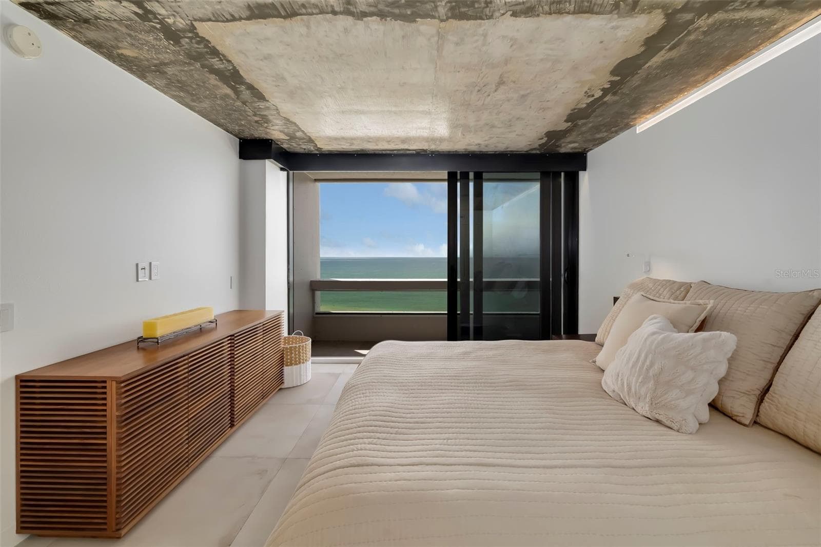 Second Bedroom Gulf Front View - 5400 OCEAN BLVD #15 1-4, SARASOTA
