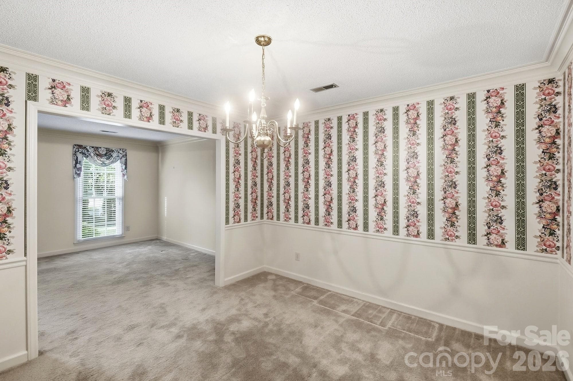 Formal Dining Room - 4218 Woodglen Lane, Charlotte