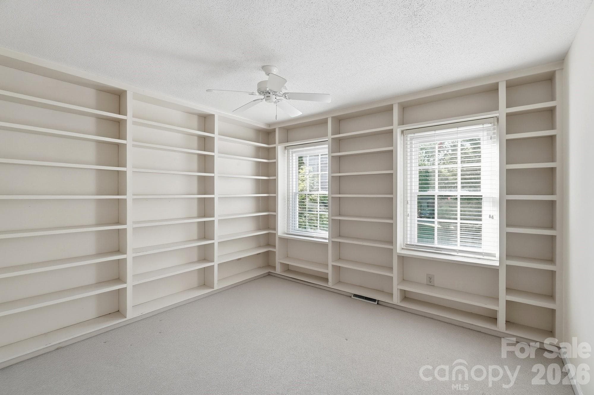 2nd Bedroom w/Built in Shelves - 4218 Woodglen Lane, Charlotte