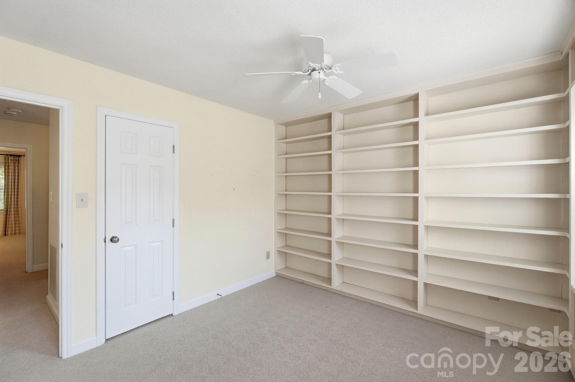 2nd Bedroom w/Built in Shelves - 4218 Woodglen Lane, Charlotte