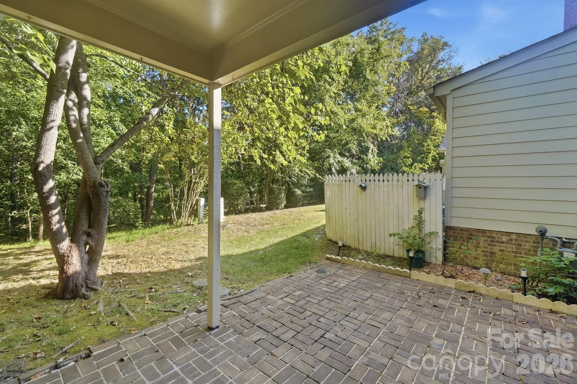 Covered Rear Patio - 4218 Woodglen Lane, Charlotte