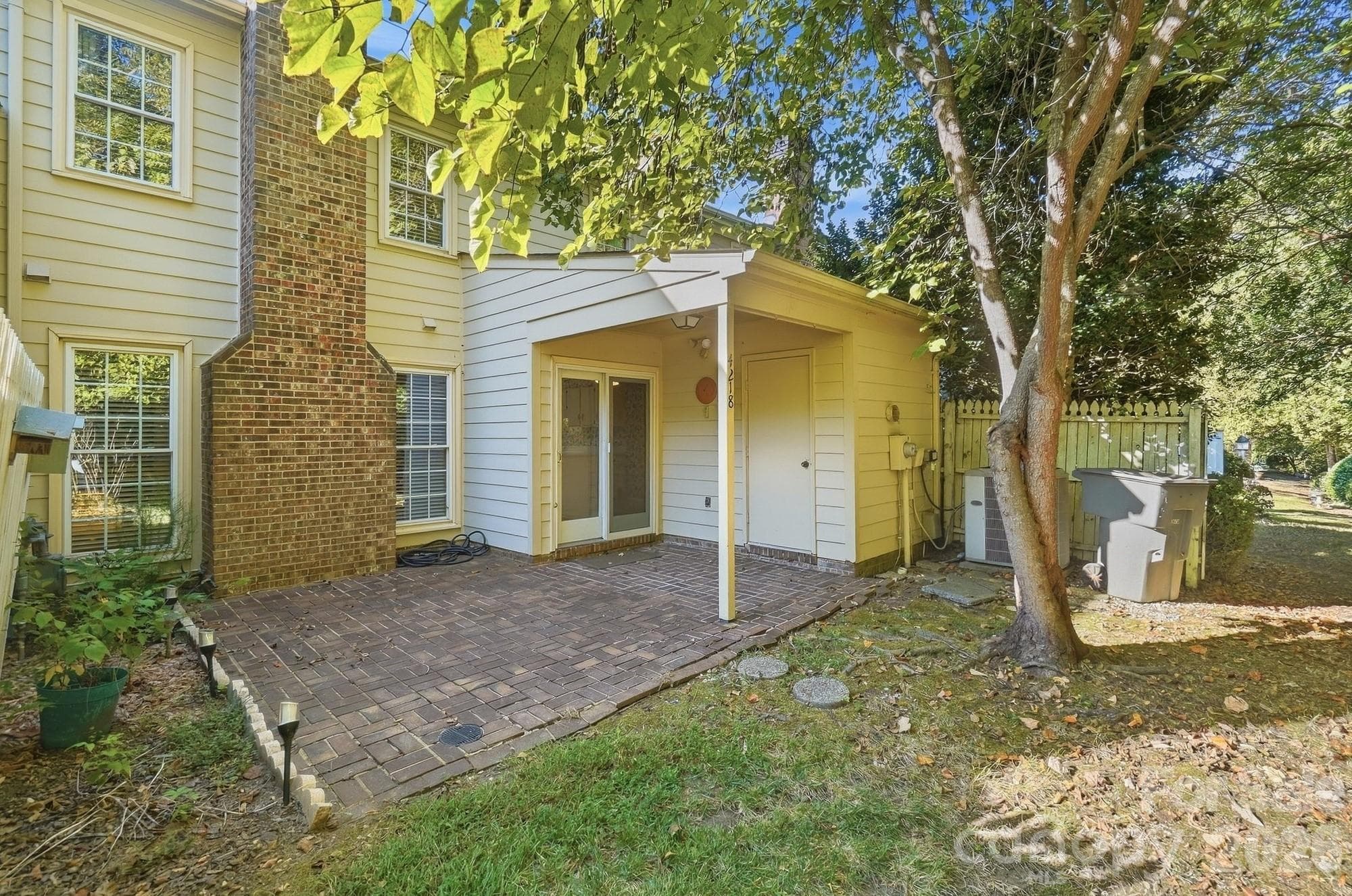 Rear Patio - 4218 Woodglen Lane, Charlotte