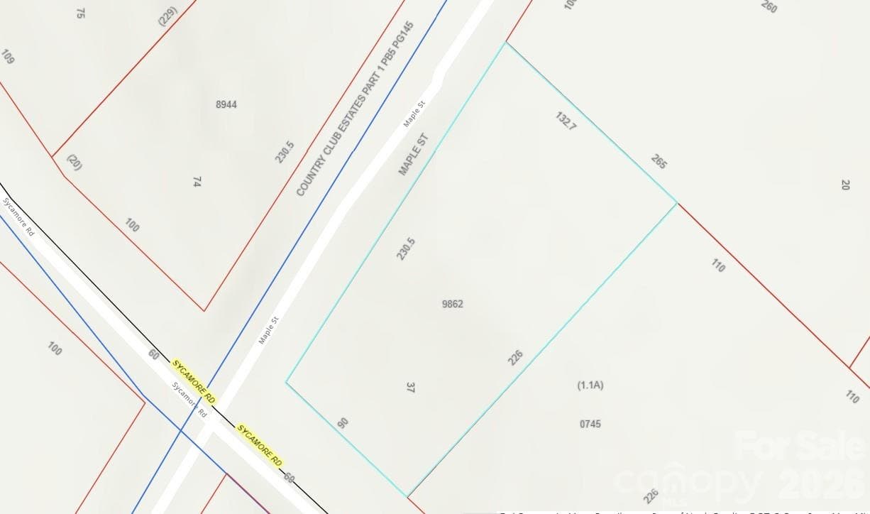 Lot at 0 Maple Street, Norwood, photo 2 of 2