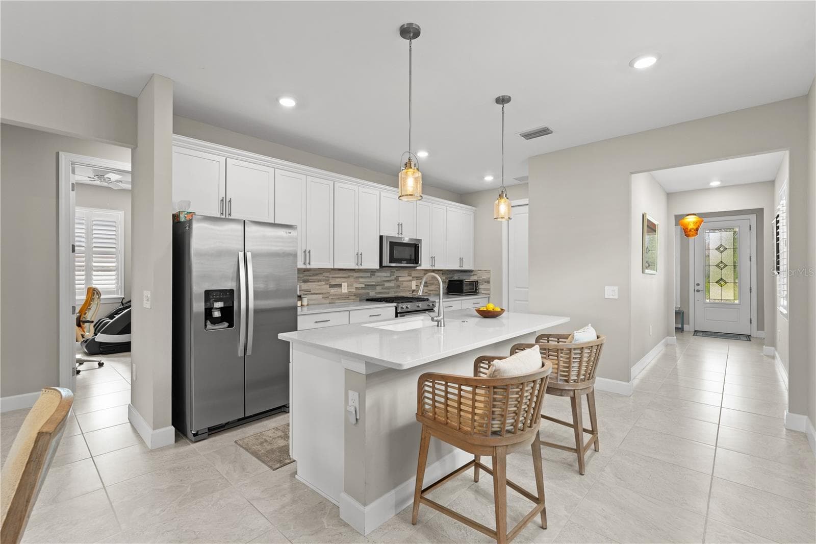 Tile floor thoughout the home. - 6332 WINDING PINE DR, NOKOMIS