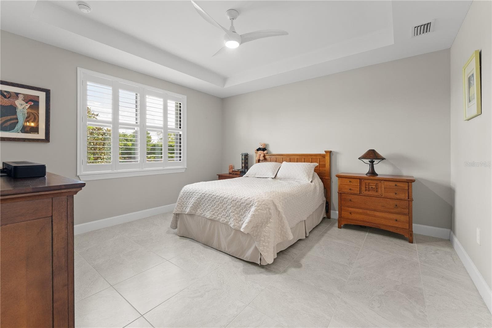 Owners suite looks out to the preserve. - 6332 WINDING PINE DR, NOKOMIS