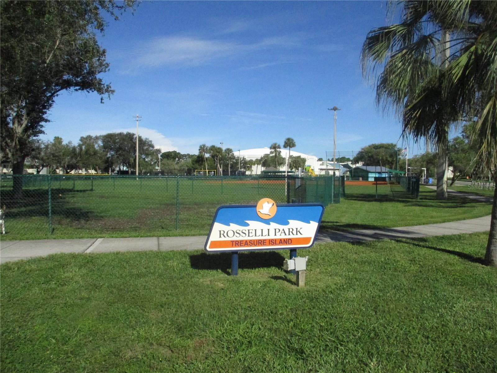Rosselli Park. Offering a Baseball Field, newly updated Pickleball Courts, Shuffleboard Court, Basketball, and a beautifully updated park with park restrooms. - 255 CAPRI CIR N #30, TREASURE ISLAND