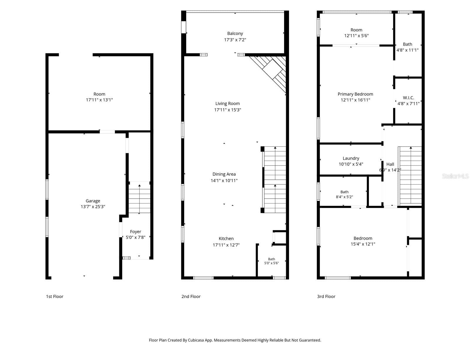 All three floors. - 255 CAPRI CIR N #30, TREASURE ISLAND