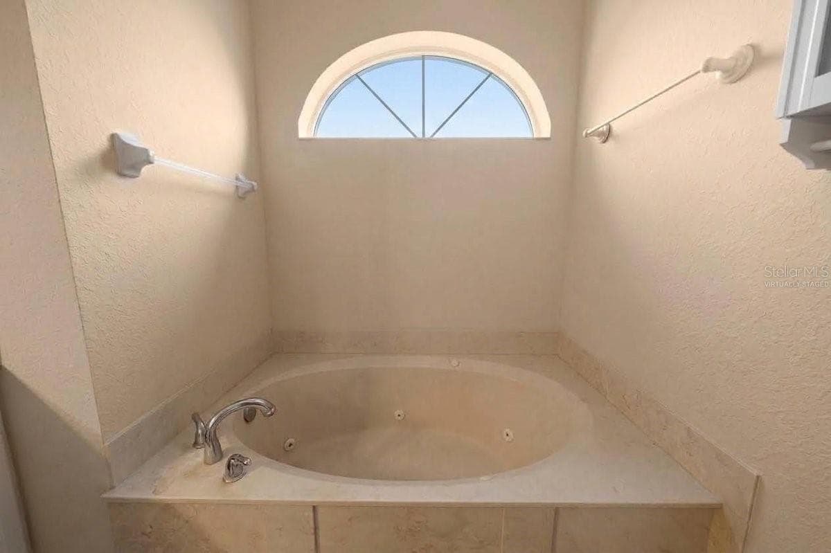 Primary Bathroom/ Soaking TubVirtually Staged - 6310 SE 96TH ST, BELLEVIEW