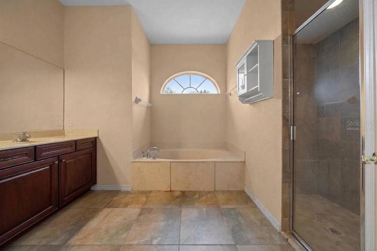 Primary BathroomVirtually Staged - 6310 SE 96TH ST, BELLEVIEW