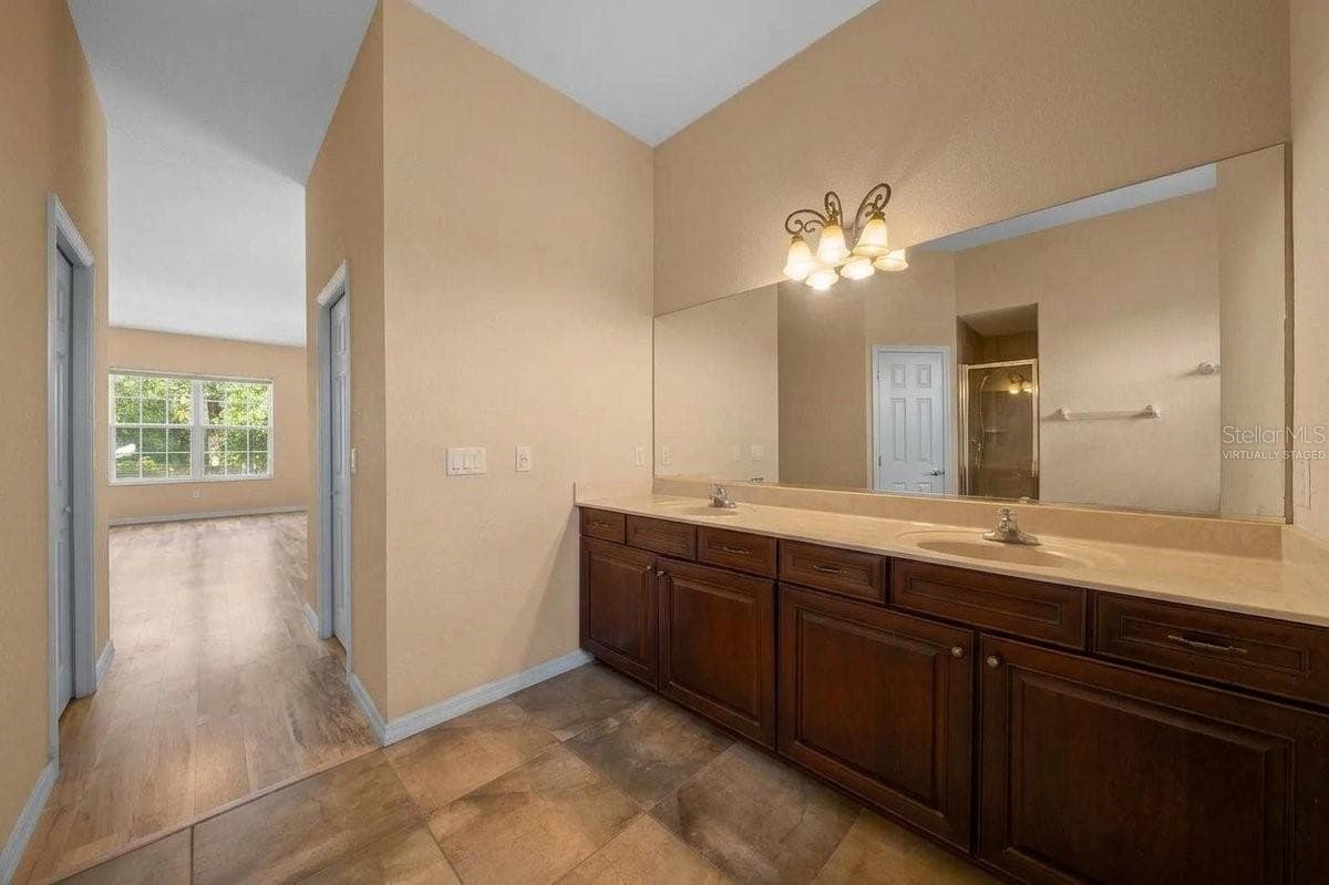 Primary BathroomVirtually Staged - 6310 SE 96TH ST, BELLEVIEW