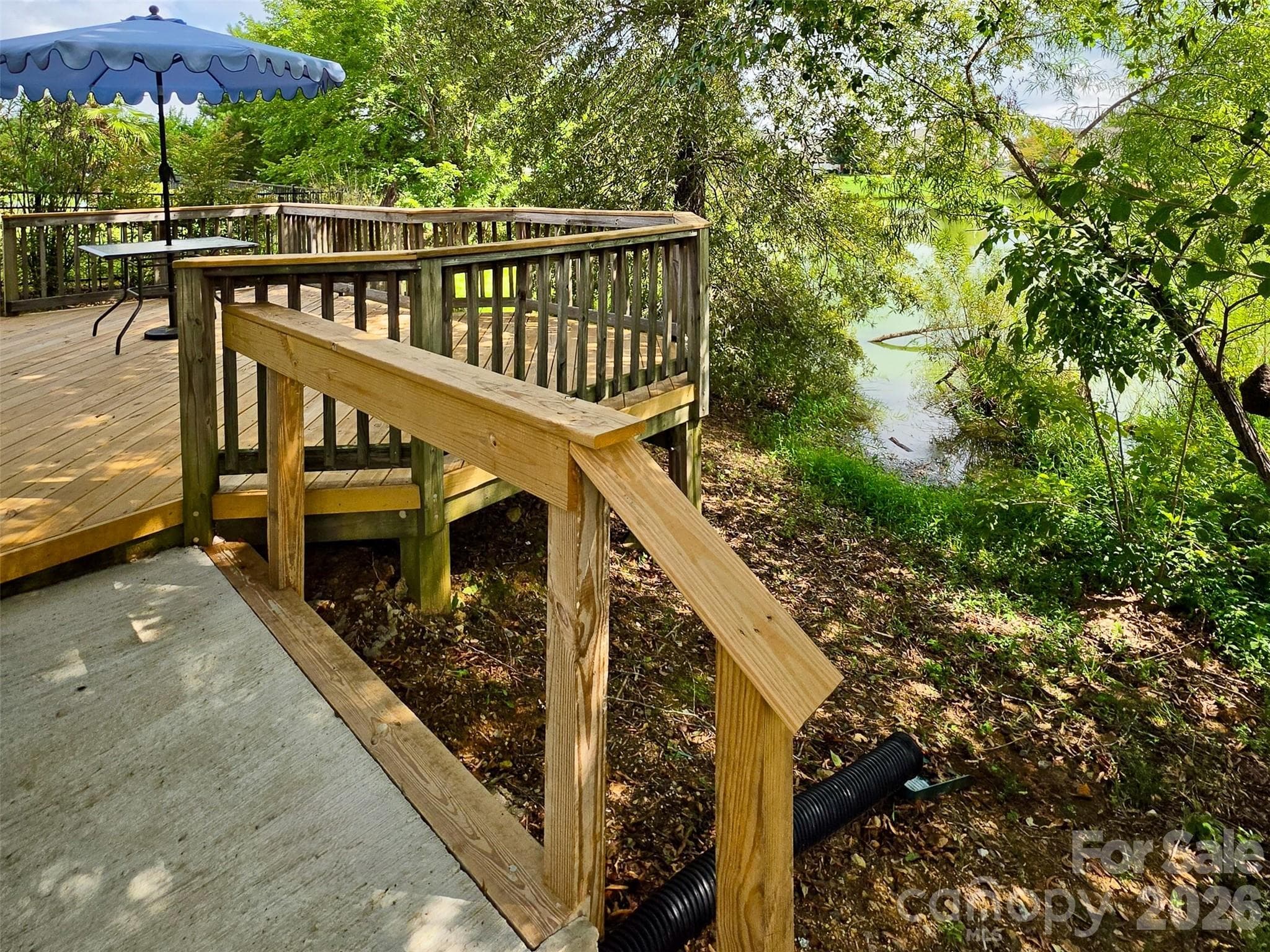 Back Deck with Concrete Step - Rock Hill