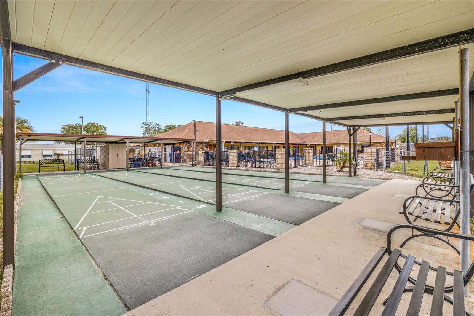 Shuffleboard courts too! - 3041 SHORT LEAF ST, WESLEY CHAPEL