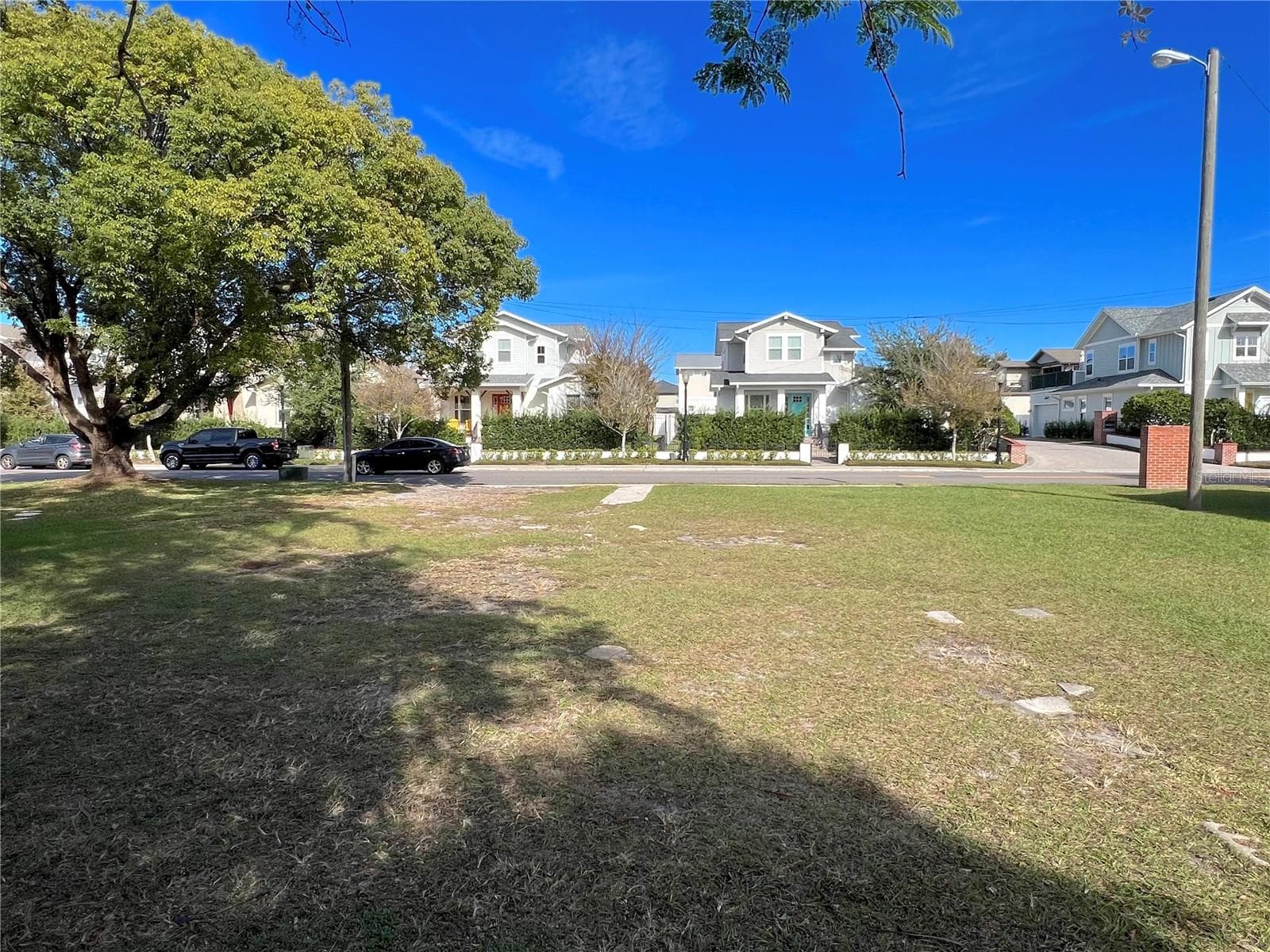 View from the back of the lot - 786 W CANTON AVE, WINTER PARK