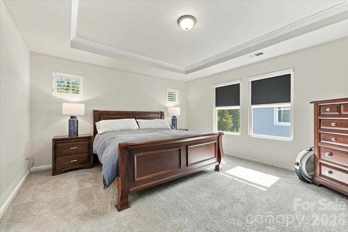 primary bedroom - 8036 Overmeadow Lane, Charlotte