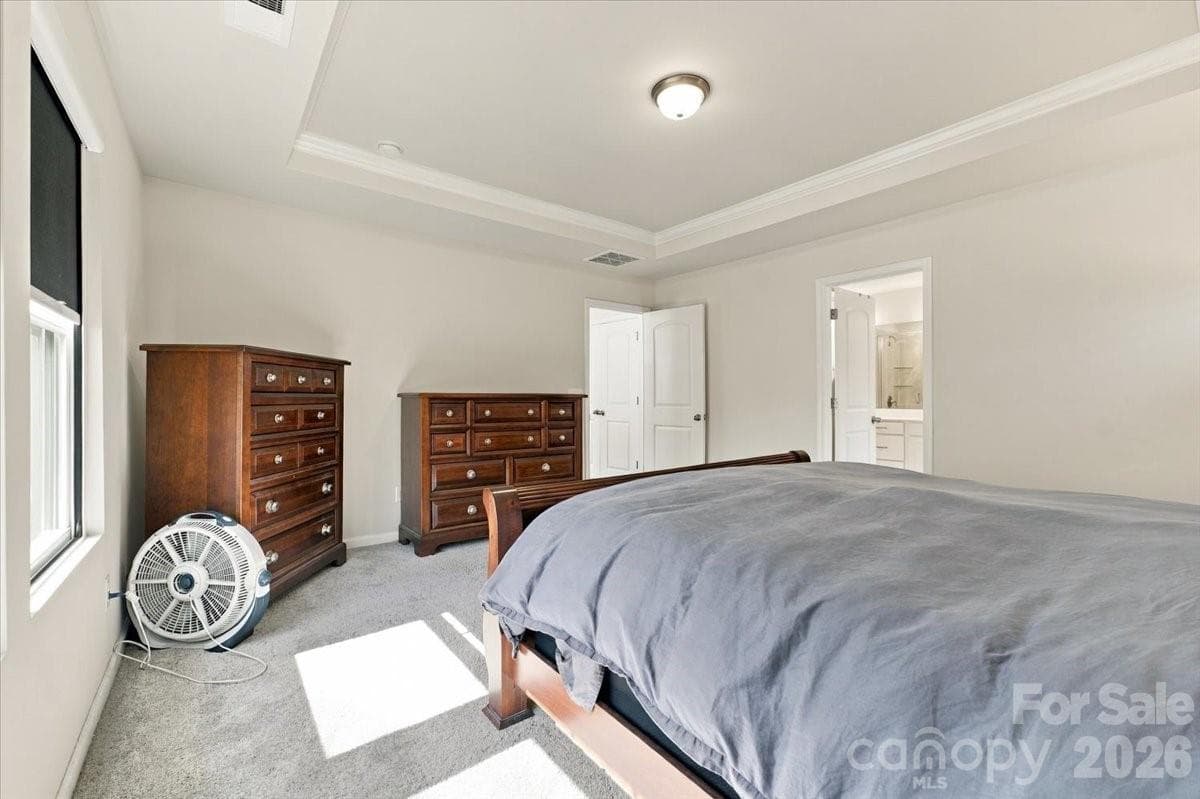 primary bedroom - 8036 Overmeadow Lane, Charlotte