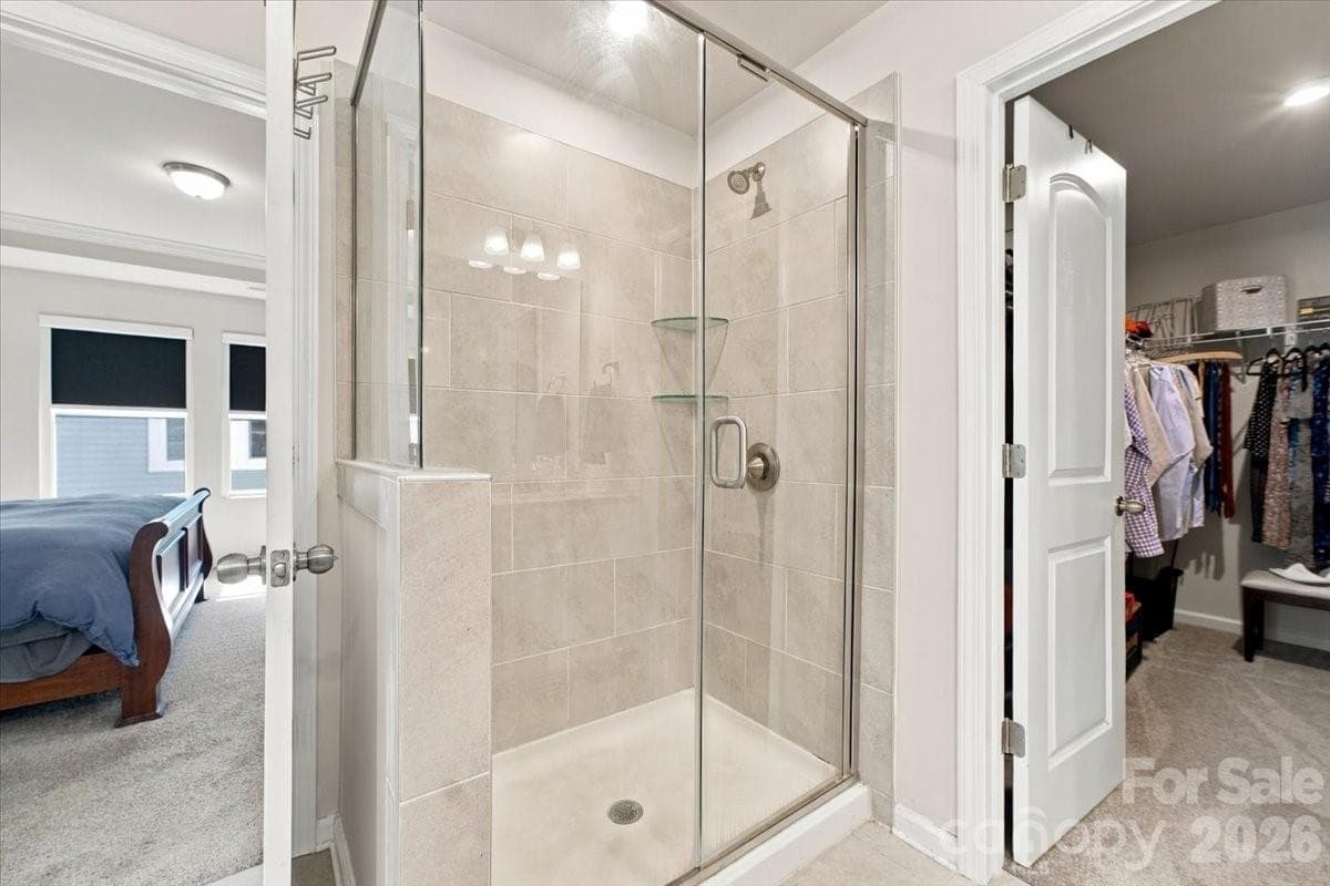 primary bathroom - 8036 Overmeadow Lane, Charlotte