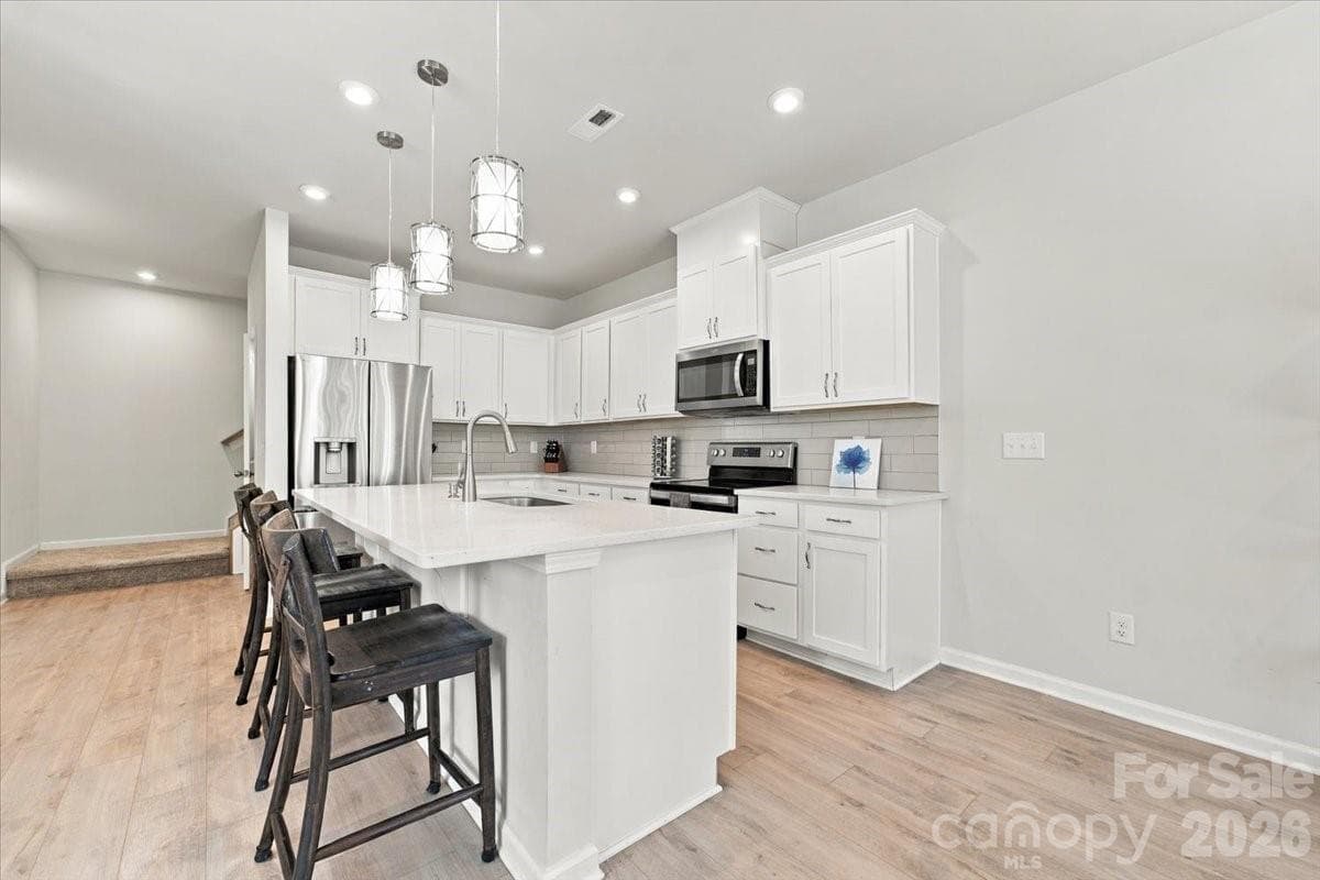 open kitchen - 8036 Overmeadow Lane, Charlotte
