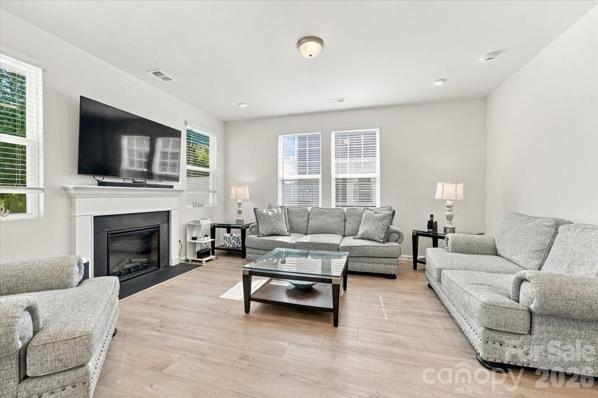 family room - 8036 Overmeadow Lane, Charlotte