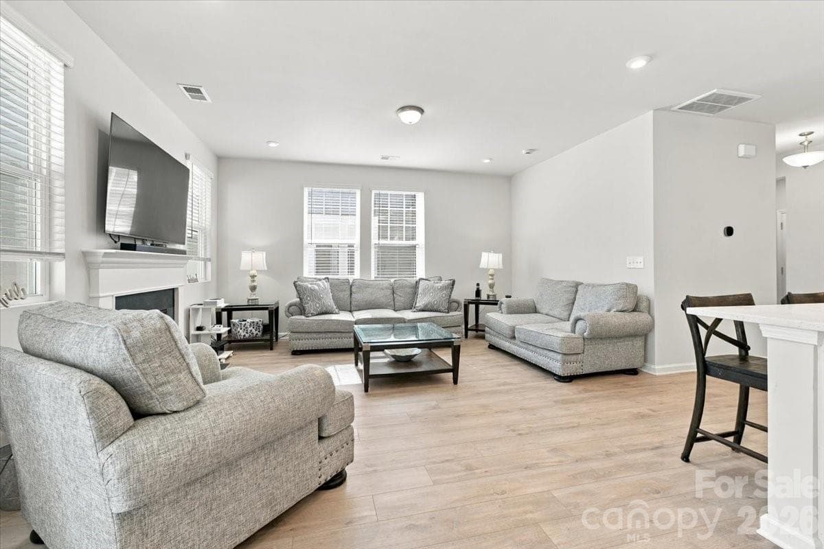family room - 8036 Overmeadow Lane, Charlotte