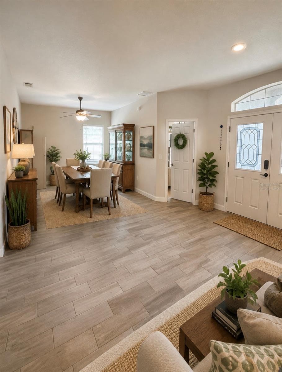 Virtually Staged Dining - 3339 PEARLY DR, LAKELAND