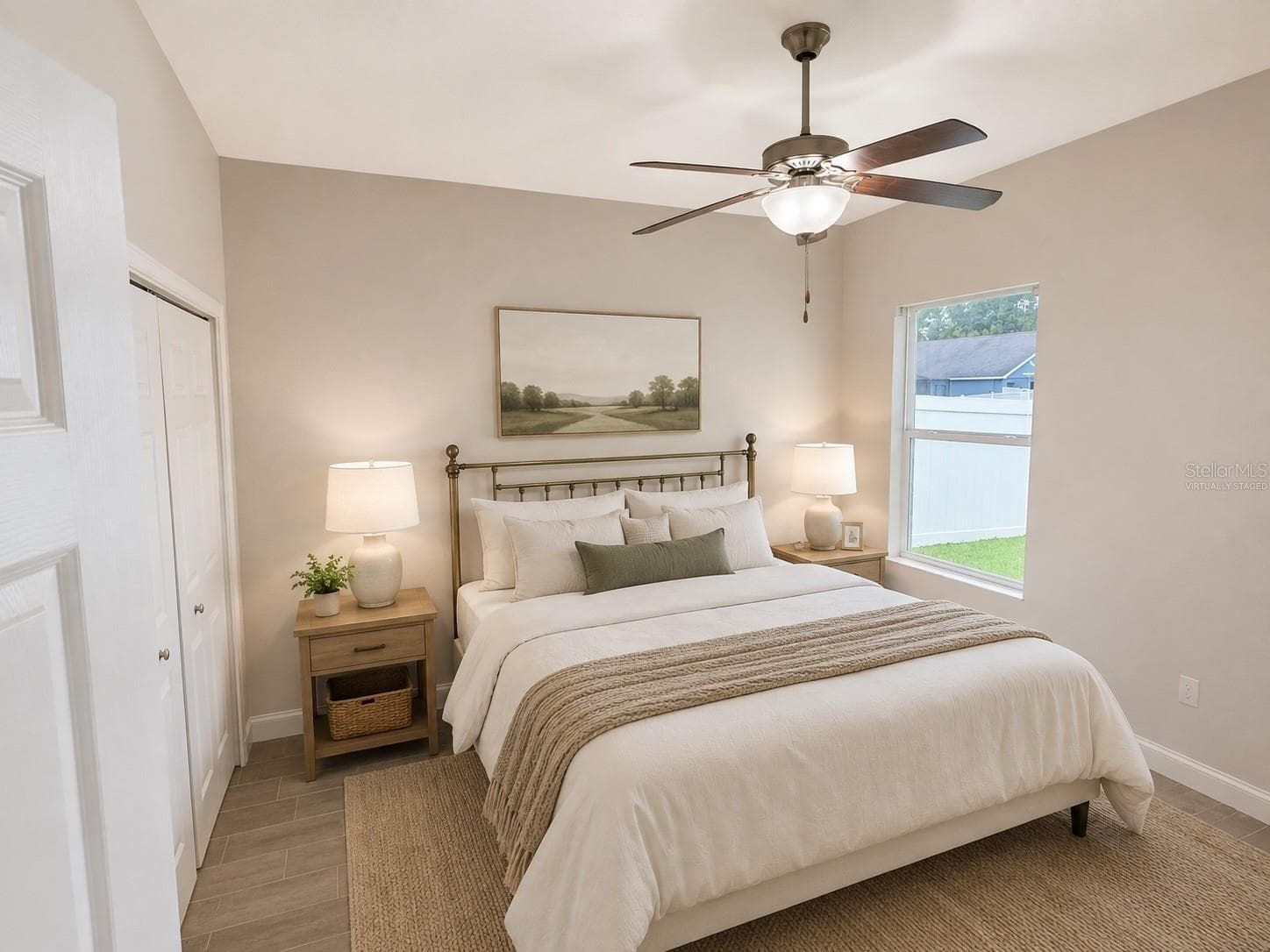 Virtually Staged Bedroom #4 - 3339 PEARLY DR, LAKELAND