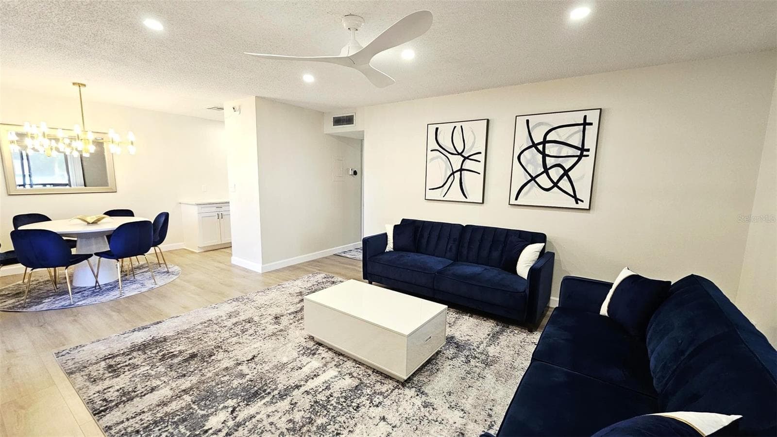 Living room - 78 BOUNDARY BLVD #193, ROTONDA WEST