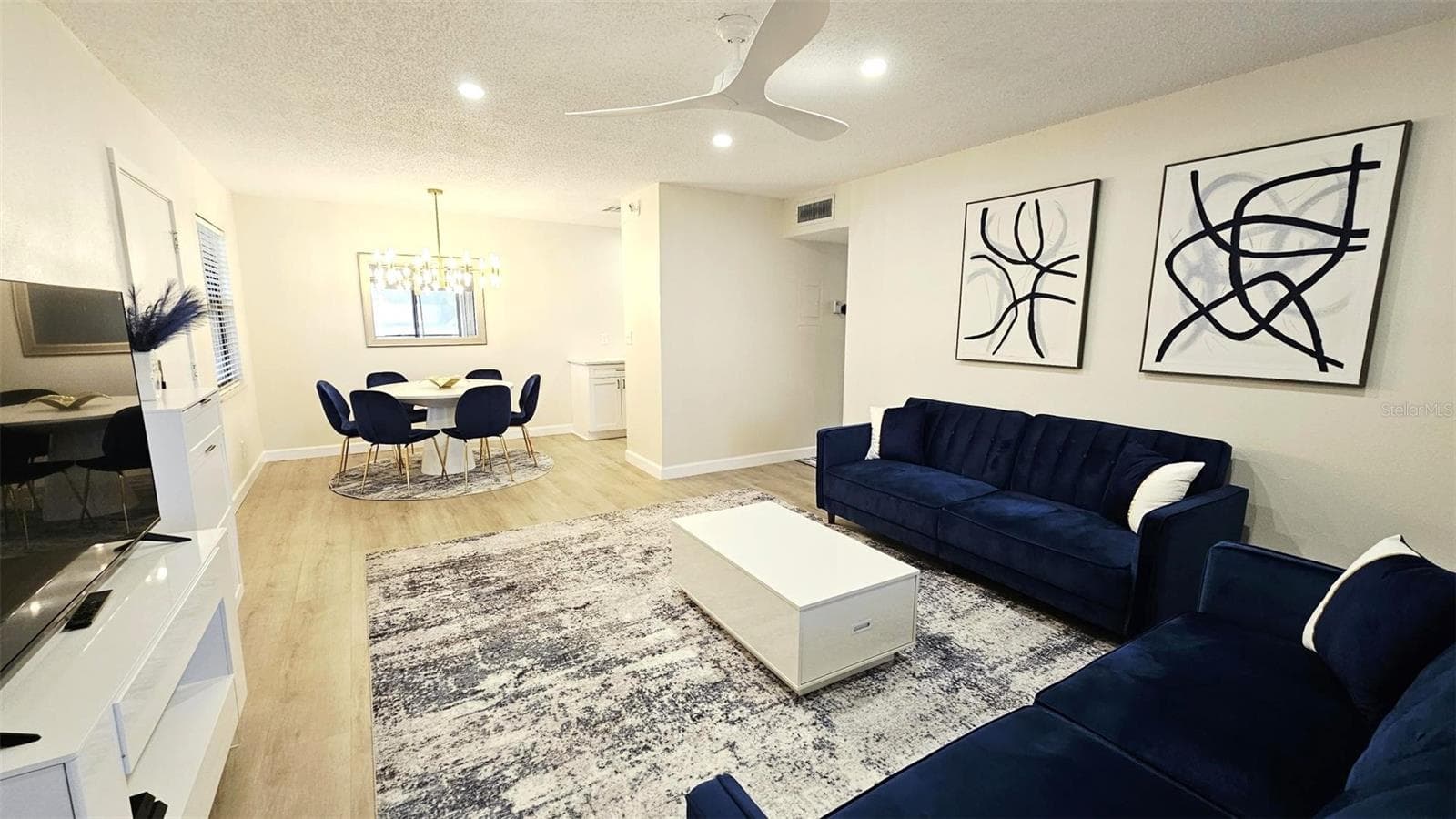 Living room - 78 BOUNDARY BLVD #193, ROTONDA WEST