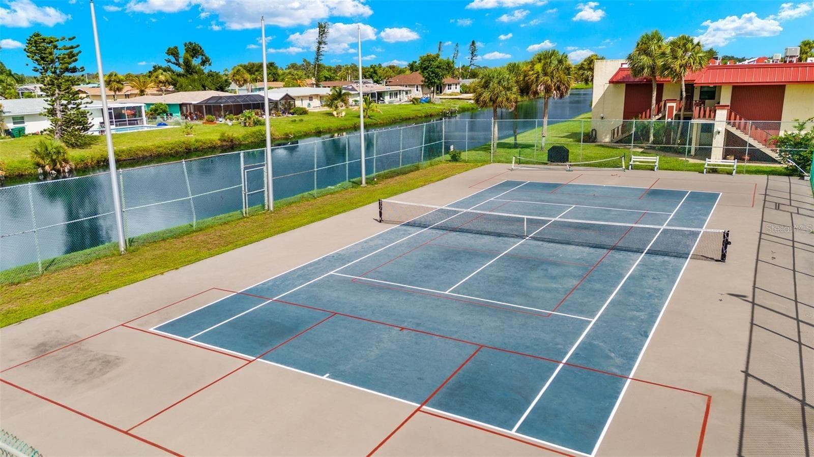 Tennis courts-pickleball - 78 BOUNDARY BLVD #193, ROTONDA WEST
