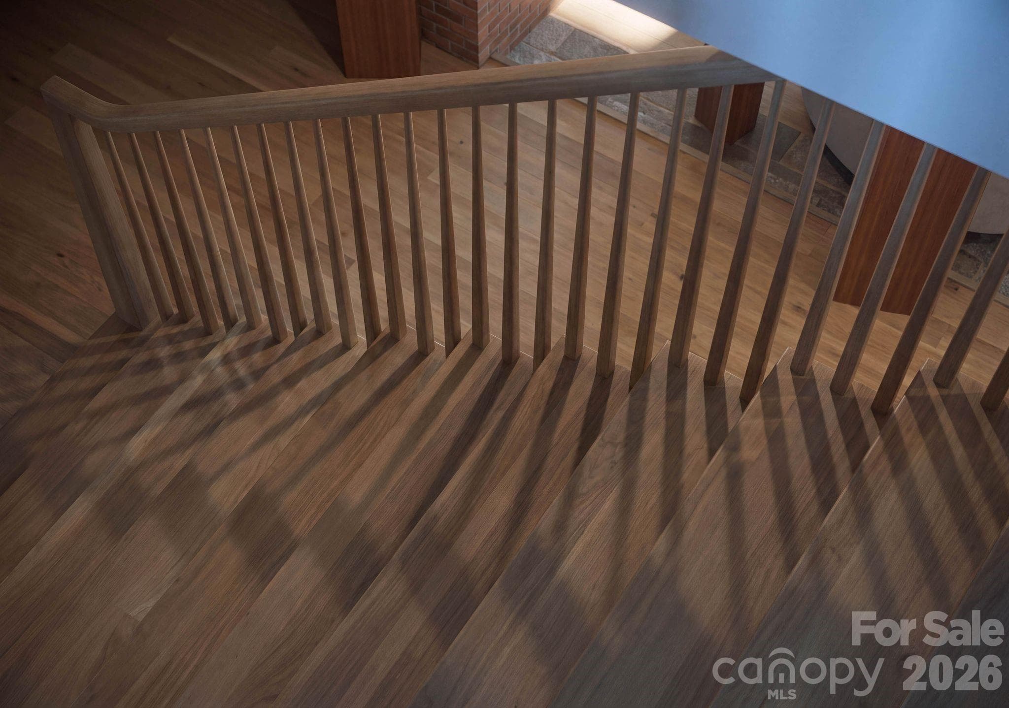 Wood Railings to 2nd Floor - 110 Hunter Lane, Charlotte