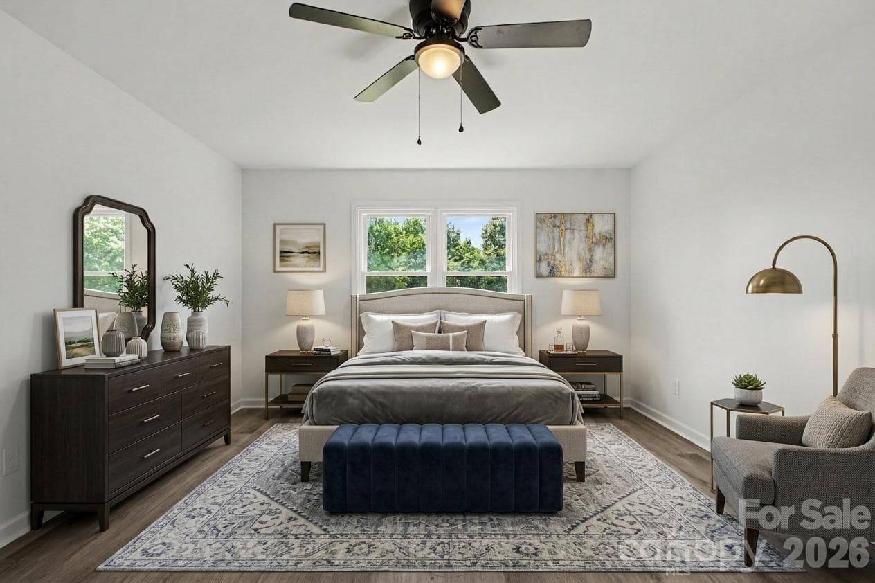 virtually staged 3rd bedroom - 8379 Harvell Road, Stanfield