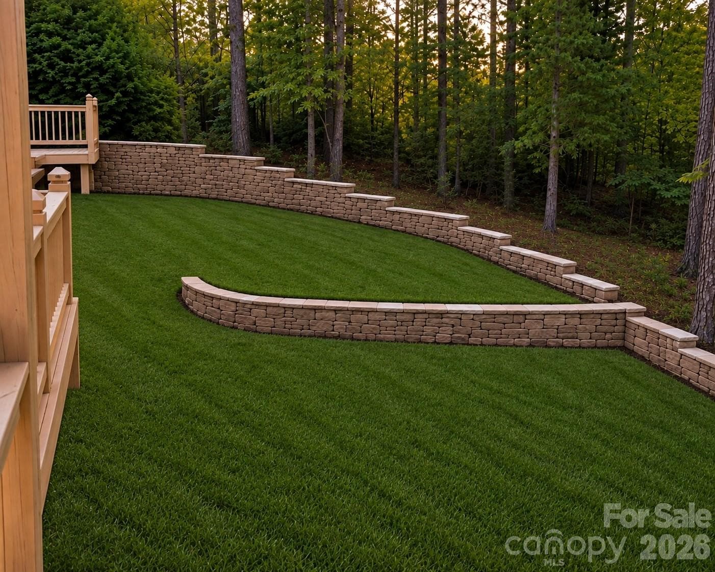 Backyard - seller offering credit - 16521 Governors Club Court, Charlotte