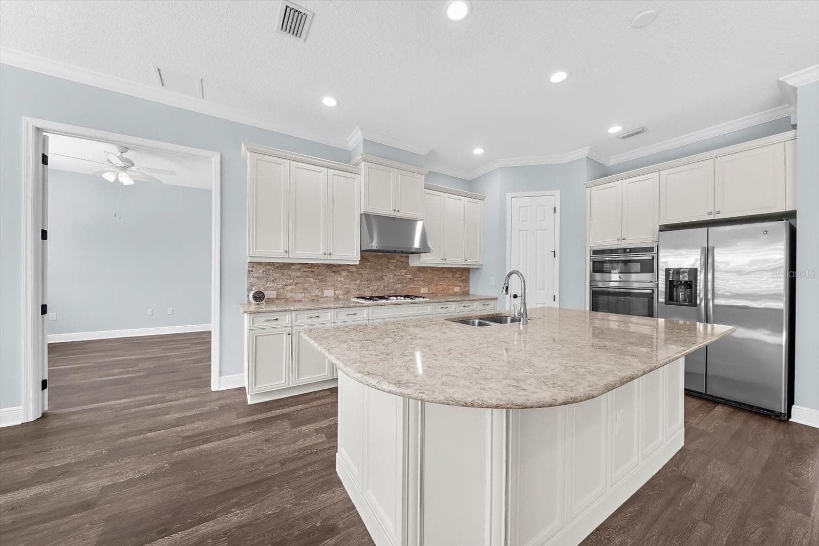 Entrance to Office/Flex Room off the Kitchen - 8256 LARKSPUR CIR, SARASOTA