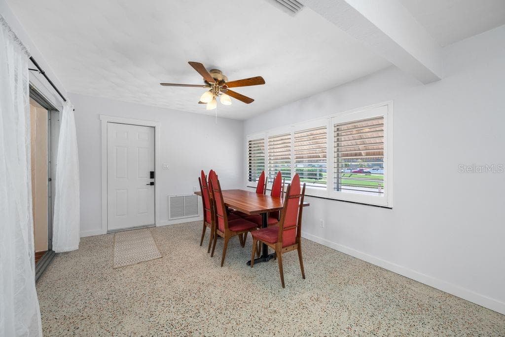 This space is currently used as a Dining Room - another option could be a Family Room - Pedestrian Door to Garage - 1472 DURLING DR S, SOUTH PASADENA