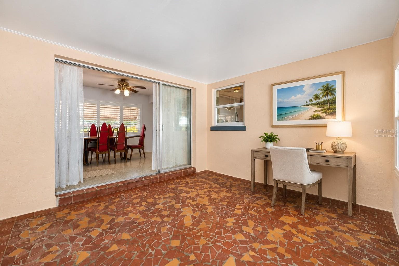 Virtually Staged - Endless possibilities for this space!  Office, Exercise, Library, Guest Room - 1472 DURLING DR S, SOUTH PASADENA