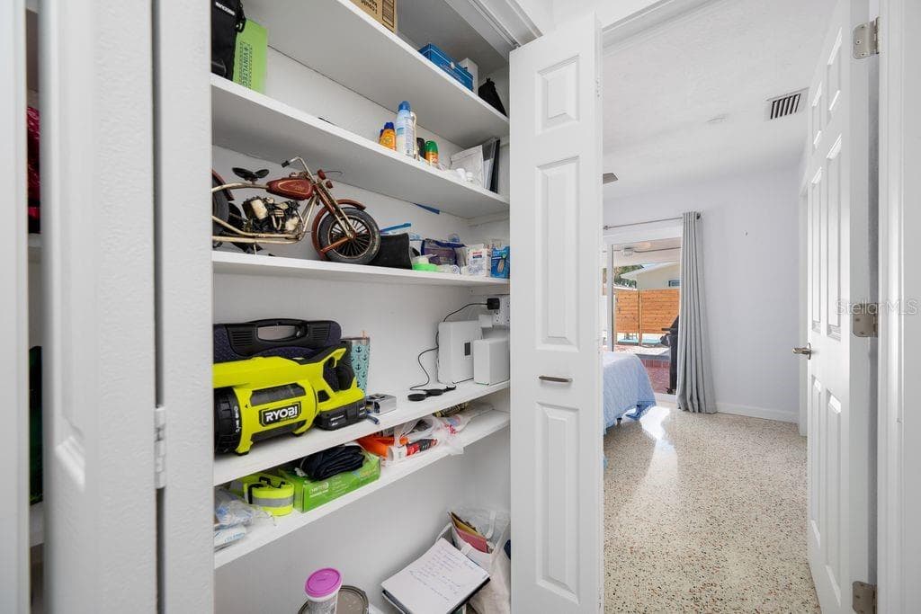 Hall Closet with Charging Station - 1472 DURLING DR S, SOUTH PASADENA