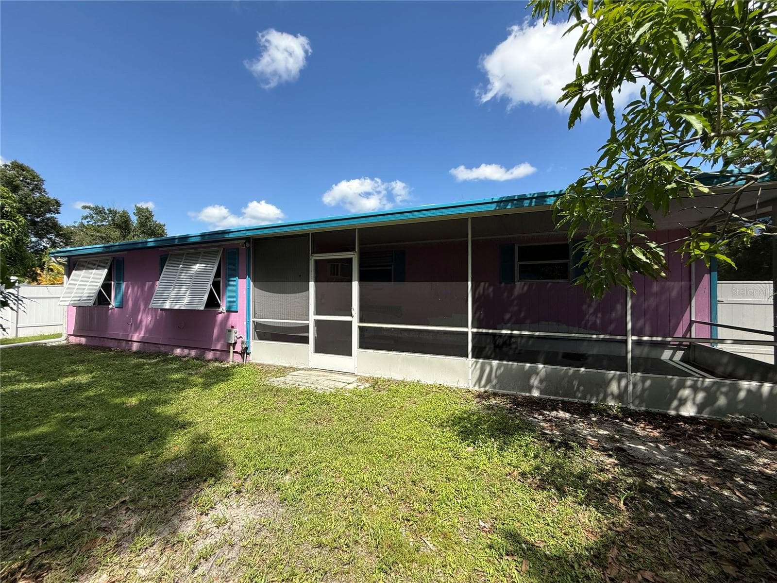 BACKYARD - 4449 PARMELY ST, PORT CHARLOTTE