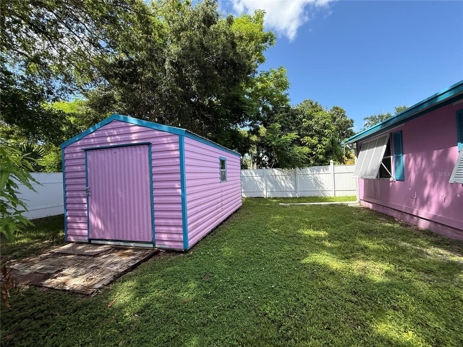 BACKYARD - 4449 PARMELY ST, PORT CHARLOTTE