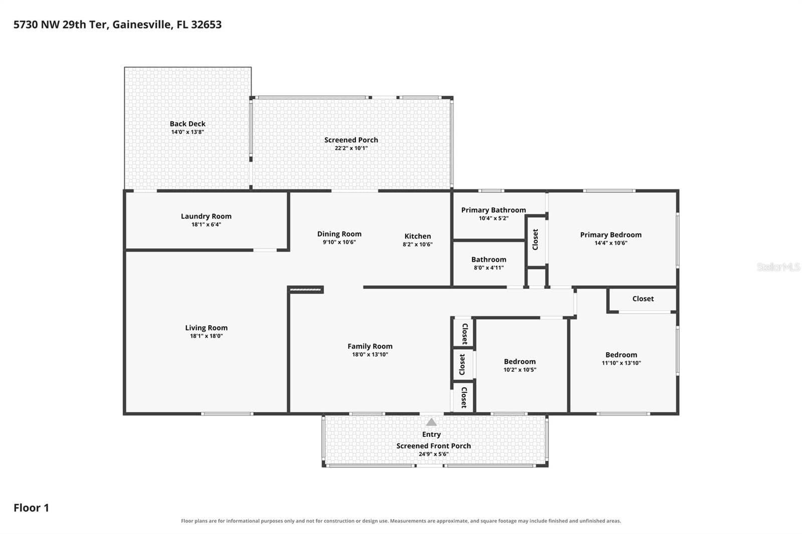 Single Family Residence at 5730 NW 29TH TER, GAINESVILLE, photo 54 of 54