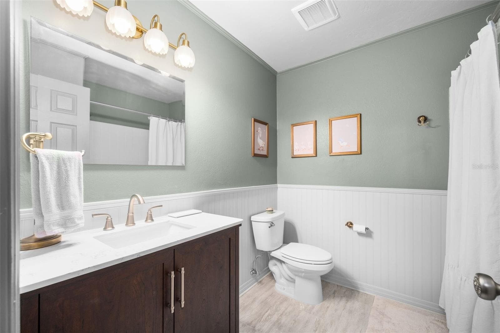 Upstairs bathroom - 3745 NW 58TH PL, GAINESVILLE