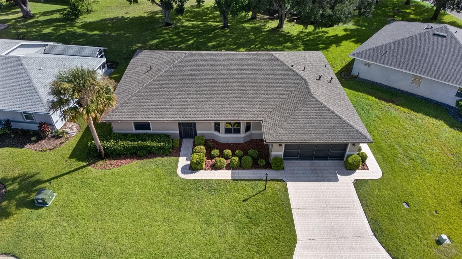 Aerial View Showing Roof and Front Yard - 21506 QUEEN ANNE CT, LEESBURG