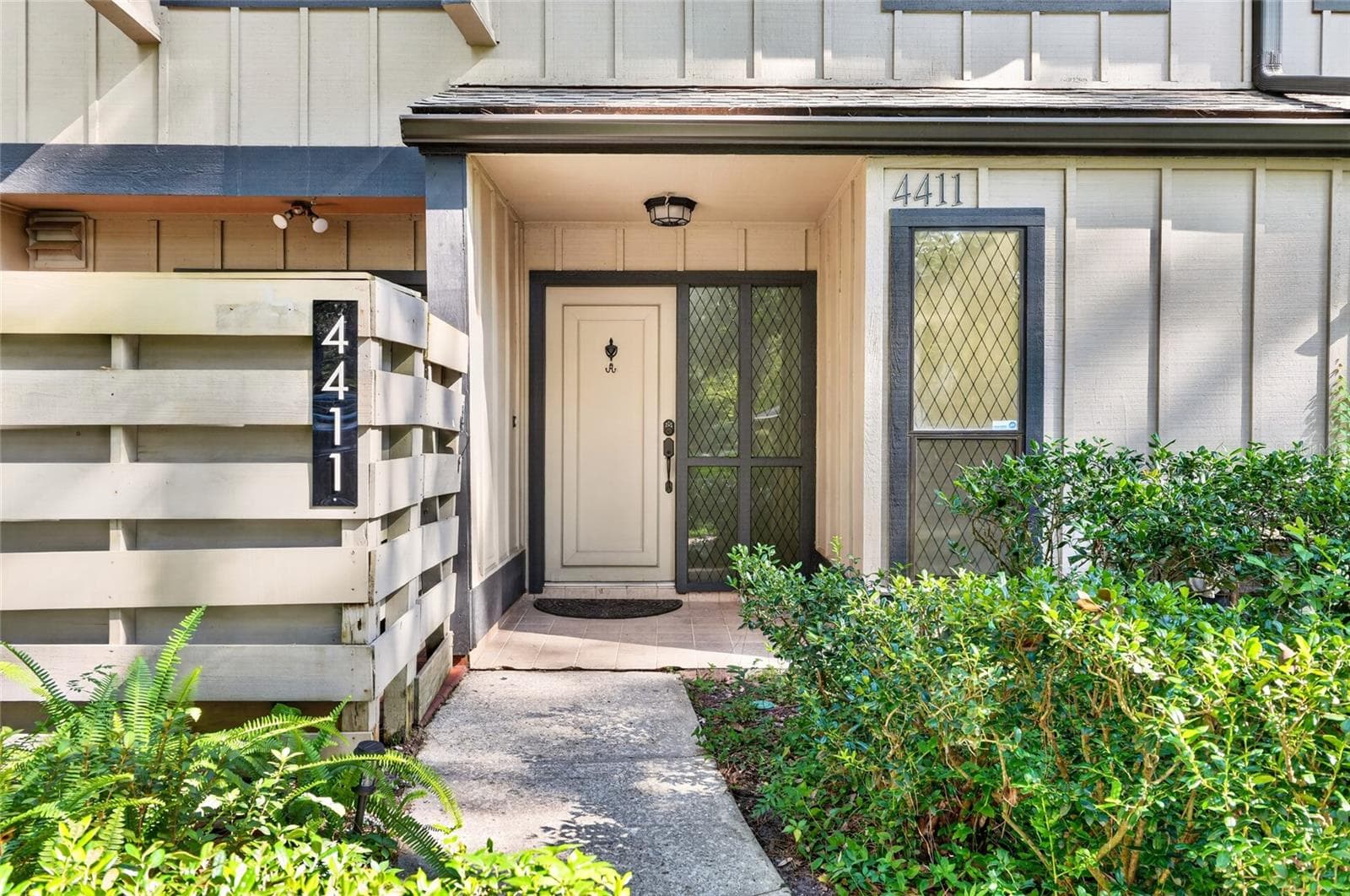 front entry - 4411 BLACK FOREST WAY, GAINESVILLE