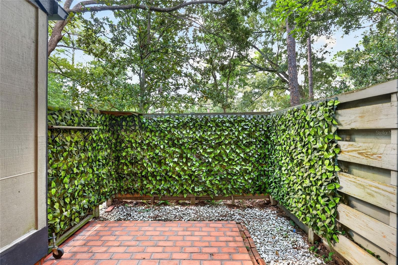 patio off kitchen - 4411 BLACK FOREST WAY, GAINESVILLE
