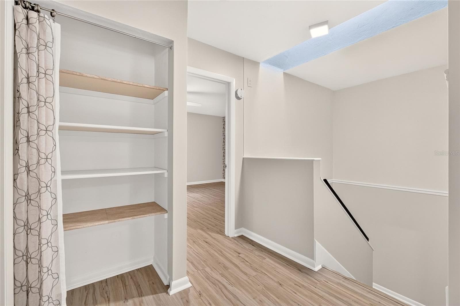 upstairs hallway/linen storage - 4411 BLACK FOREST WAY, GAINESVILLE