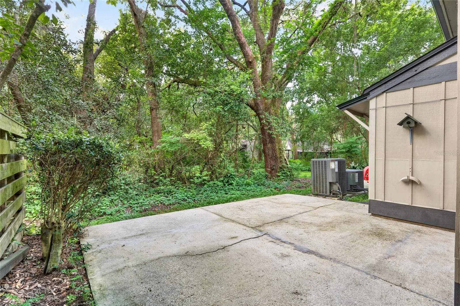 back patio - 4411 BLACK FOREST WAY, GAINESVILLE