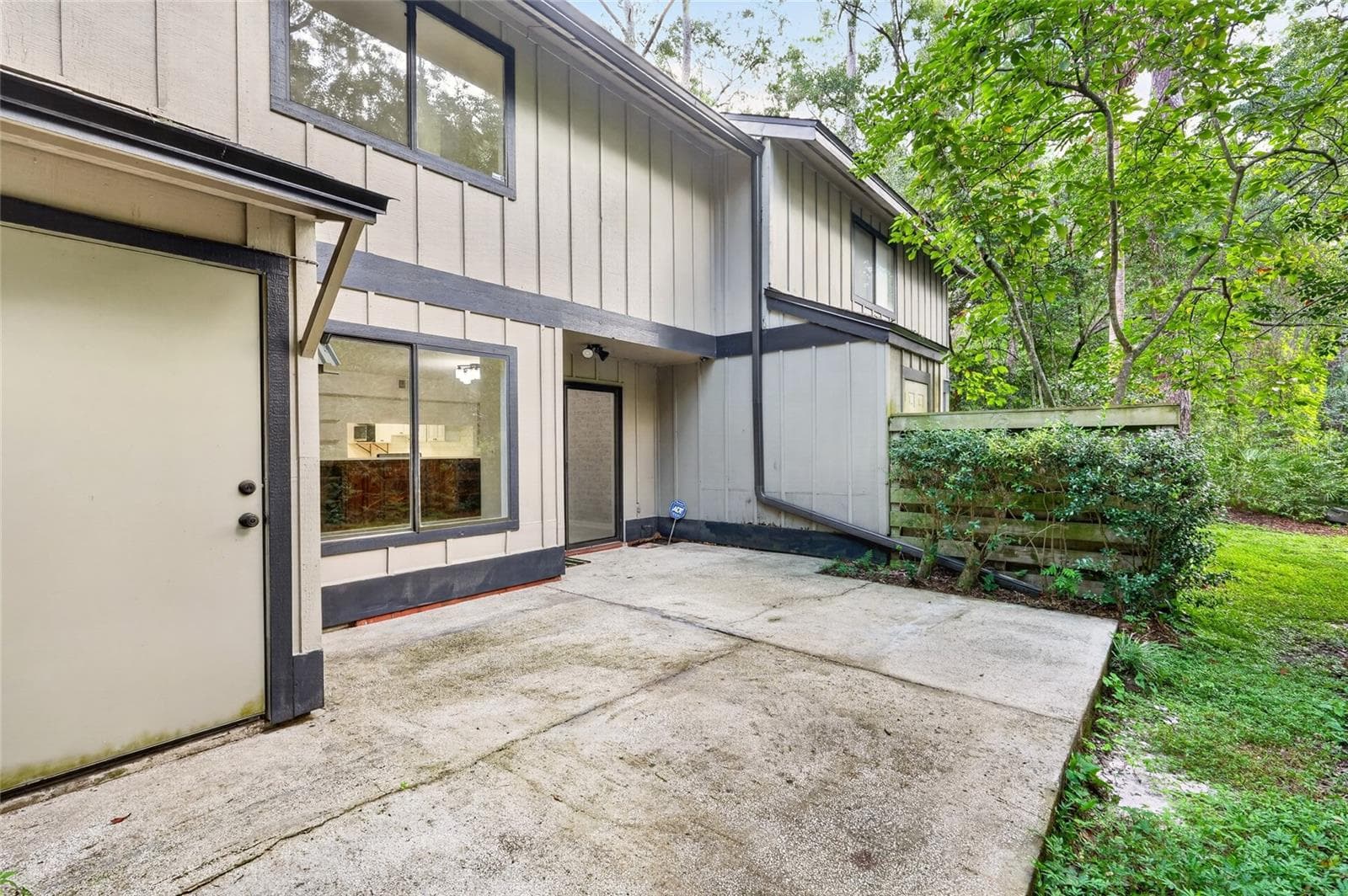 back patio - 4411 BLACK FOREST WAY, GAINESVILLE