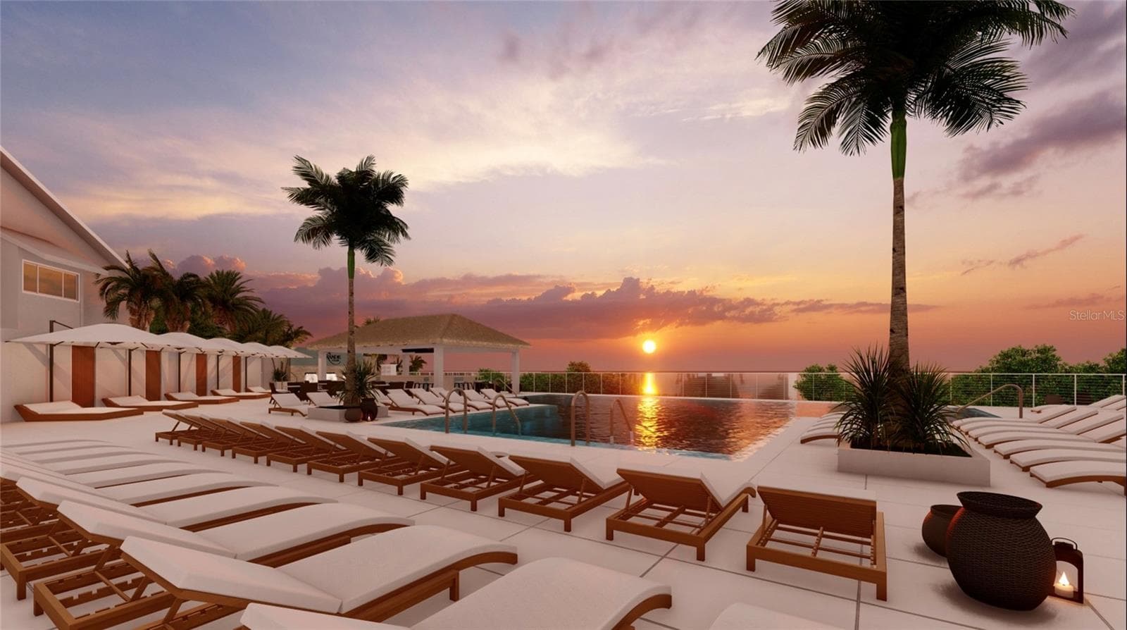 Rendering New pool under construction - 5854 GASPARILLA RD #MV23, BOCA GRANDE