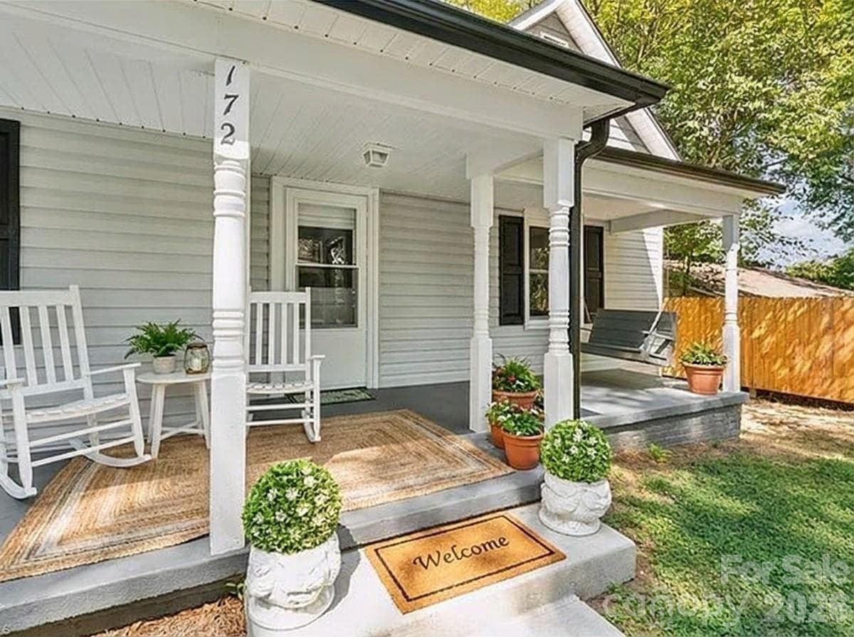 Large front porch perfect for those days you want to enjoy the beautiful weather. - 172 Eudy Drive NW, Concord