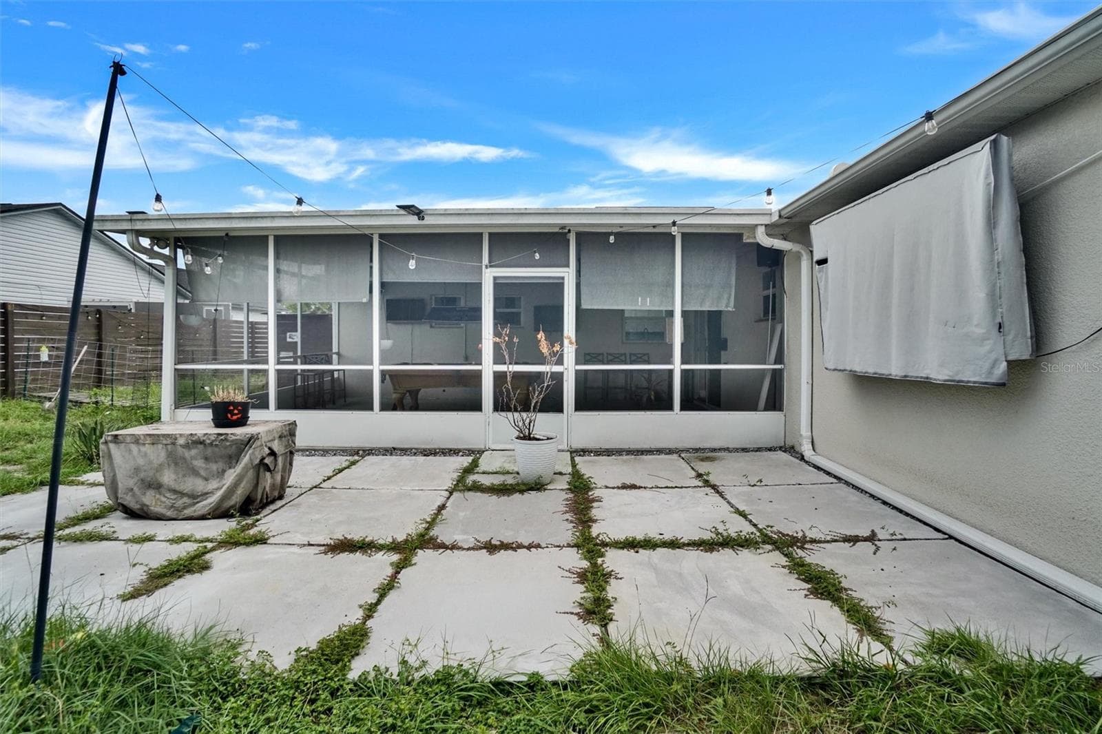OPEN CEMENT PATIO - 3046 BLAINE CIR, DELTONA